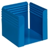 Picture of Paper Cube - Fluted Steel Range - Metal - 10.5 x 10.5 x 10.5 cm - Colour Options - 534BL