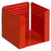 Picture of Paper Cube - Fluted Steel Range - Metal - 10.5 x 10.5 x 10.5 cm - Colour Options - 534BL