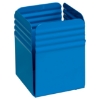 Picture of Pencil Holder - Fluted Steel Range - Metal - 7.5 x 7.5 x 10 cm - Colour Options - 535BL