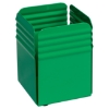 Picture of Pencil Holder - Fluted Steel Range - Metal - 7.5 x 7.5 x 10 cm - Colour Options - 535BL