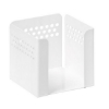 Picture of Paper Cube - Round Perforated Steel Range - Metal - 10.5 x 10.5 x 10.5 cm - Colour Options - 804BL