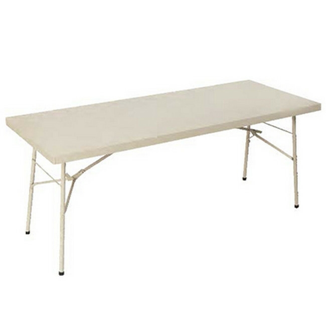 SW steel folding table, similar to steel folding table, foldable steel table from triple h display, makro.