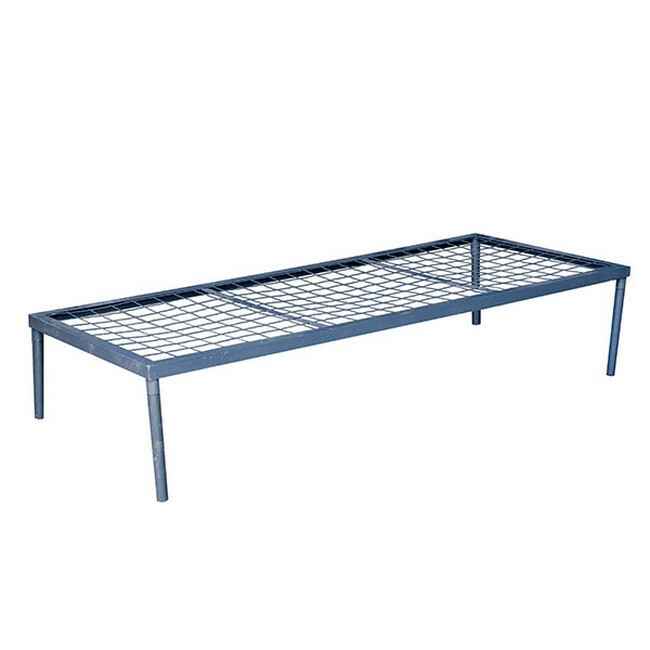 SW steel single divan, similar to steel bed frame, metal bed from builders warehouse, makro.