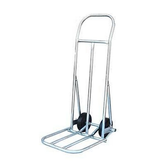 SW folding nose trolley, similar to folding nose trolley, trollies from castor and ladder, linvar.