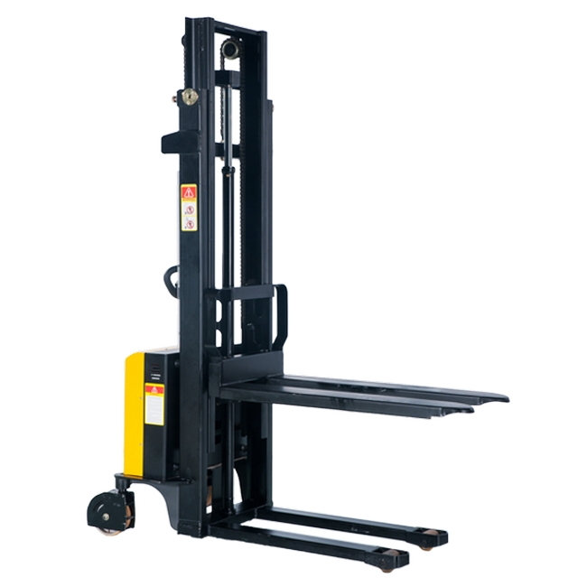 SW pallet stacker, similar to pallet stacker, walk behind stacker from sa ladder, trojan, linvar.