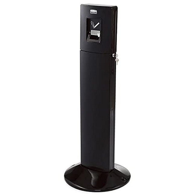 SW rubbermaid smokers, similar to smoking bins, cigarette bins from euro shop, cater web.