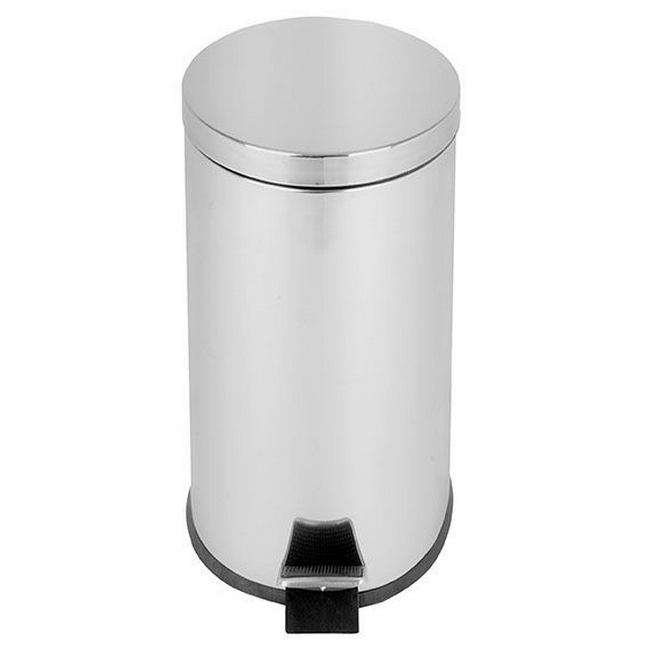 SW pedal bin, similar to metal bin, pedal bin, foot operated bin from restaurant store.