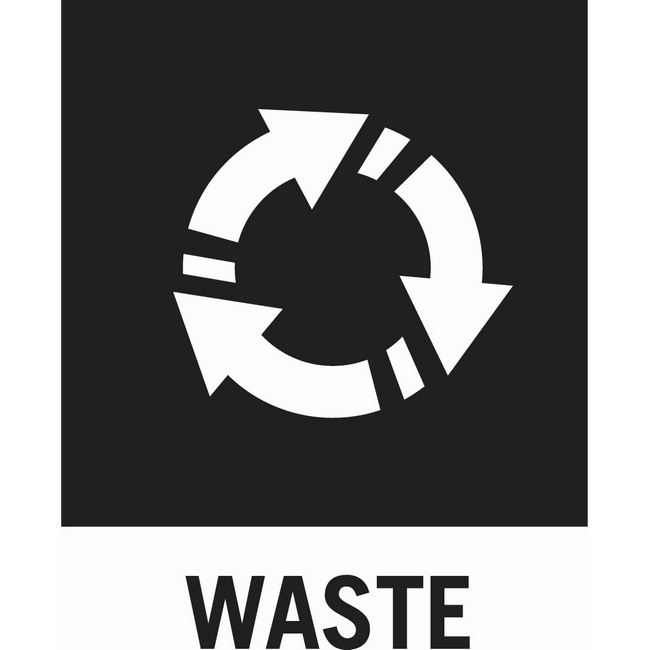 SW recycling stickers, similar to recycling bin, recycling box from all sorted, leroy merlin.