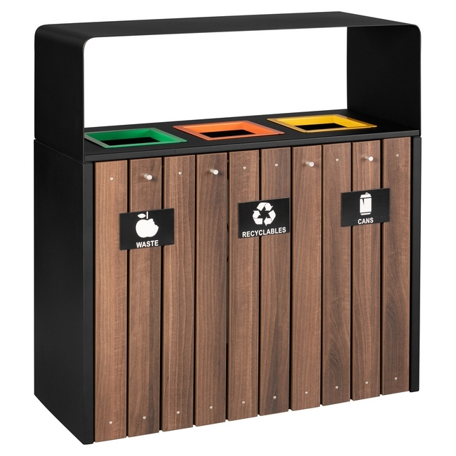 SW recycling bin three, similar to recycling bin, recycling box from obbligato, brabantia.