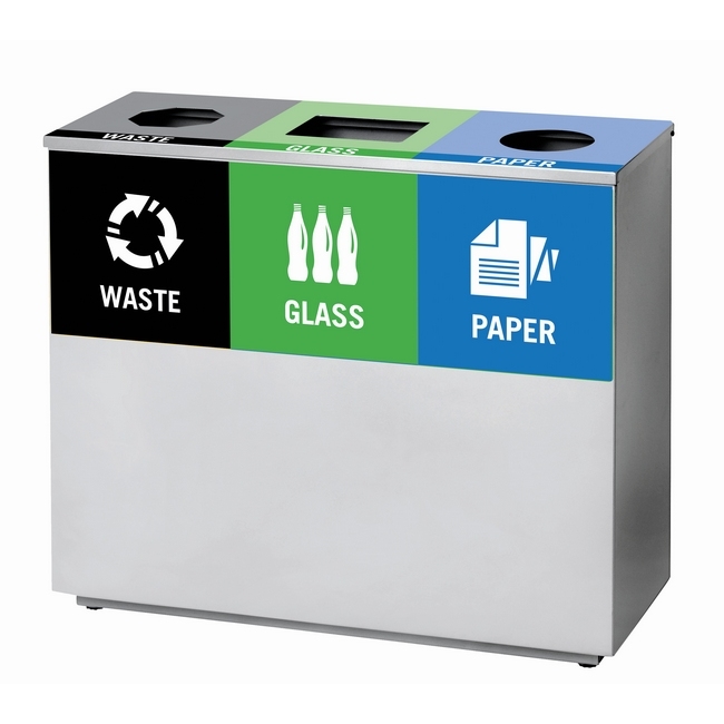 SW recycling bin three, similar to recycling bin, recycling box from all sorted, leroy merlin.