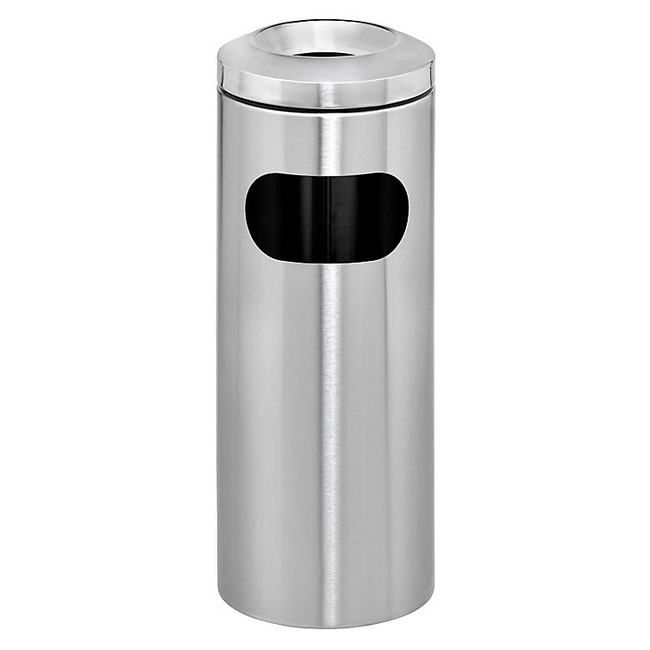 SW stainless steel, similar to smoking bins, cigarette bins from all sorted, leroy merlin.