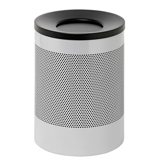 SW steel litter bin, similar to waste bin, litter bin, office bin from office group, makro, krost.