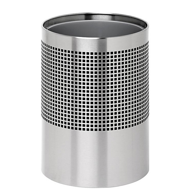 SW steel litter bin, similar to waste bin, litter bin, office bin from pioneer plastics, krost.