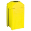 Picture of Modulus Plastic Recycle Bin - With Interior Lid and Bin Liner- 40 x 40 x 95cm - Colour Options - RECMDOBRDRECMDILRD