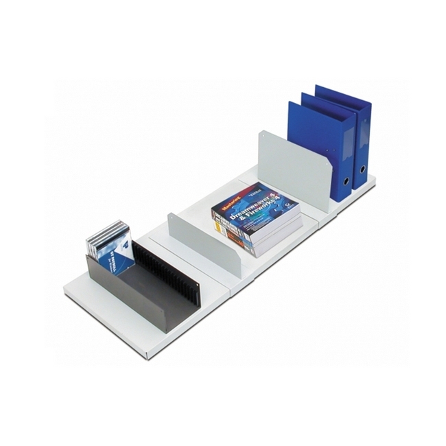 SW steel shelf divider, similar to bulk filer, tidy files, filing systems from epacon,premium steel.