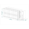 SW steel bulk filer, comparable to bulk filer, tidy files, filing systems by krost shelving,mrshelf.