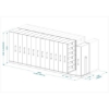 SW steel bulk filer, comparable to bulk filer, tidy files, filing systems by business furniture solutions.