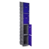 SW plastic locker, comparable to plastic locker, plastic gym locker by linvar, pioneer plastics.