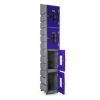 SW plastic locker, comparable to plastic locker, plastic gym locker by linvar, pioneer plastics.