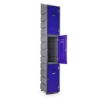 SW plastic locker, comparable to plastic locker, plastic gym locker by pioneer plastics, sinvac.