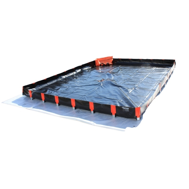 SW leak containment, similar to portable bund, leak containment from linvar,spillkit,.