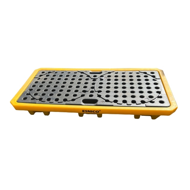 SW drum spill deck, similar to spill deck pallet, spill decks containment pallets from linvar,spillkit,.