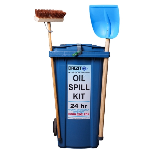 SW wheely bin spill, similar to spill kits, environmental spill kit from linvar,spillkit,.