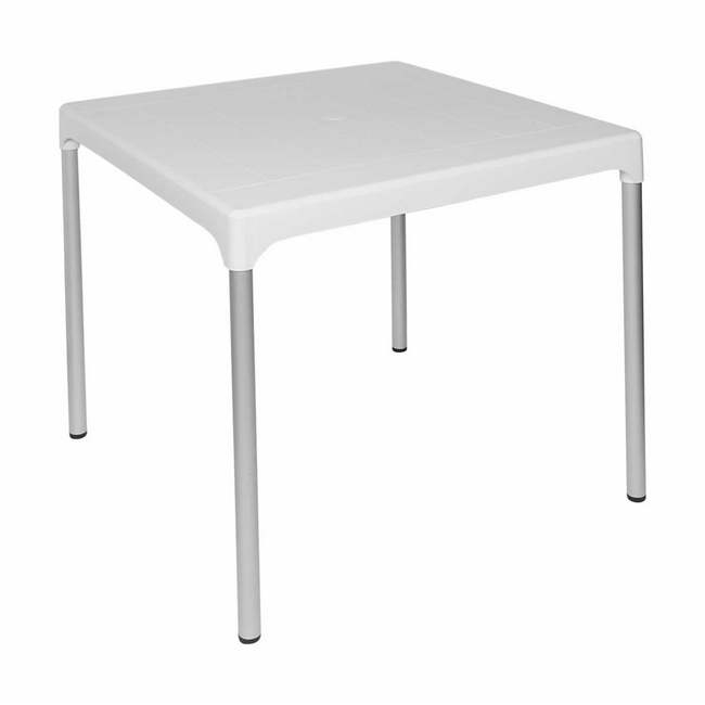 SW plastic square, similar to plastic table, outdoor table from plastic warehouse.