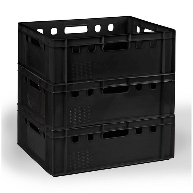 Plastic Crate BUZSBBKDYB SupplyWise