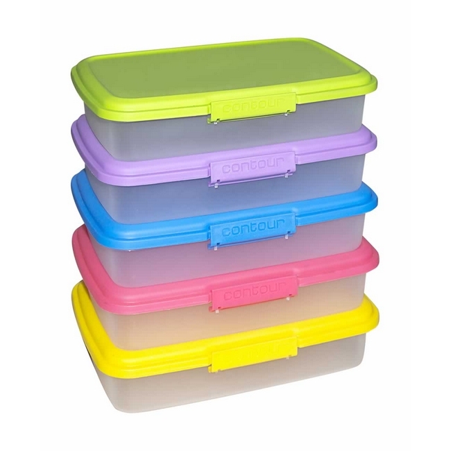 SW contour plastic, similar to lunch box, addis lunch box from plastic warehouse.