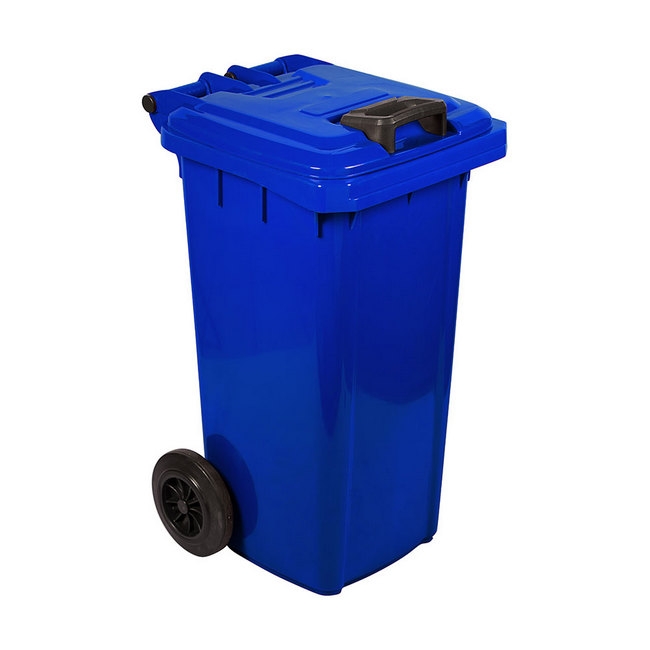 Picture of 80L Wheelie Bin - Plastic - 2 Wheel - Colour Options - Pack of 5