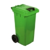 Picture of 80L Wheelie Bin - Plastic - 2 Wheel - Colour Options - Pack of 5