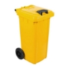 Picture of 80L Wheelie Bin - Plastic - 2 Wheel - Colour Options - Pack of 5