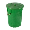 Picture of 90L Plastic Bin - No Hot Ash - Colour Options - Pack of 50