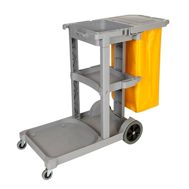 SW 30l econo janitorial, similar to janitorial trolley, cleaning trolley from volkem, linvar,.