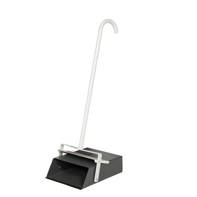 SW metal dust pan, similar to dustpan, dustpan and brush from blendwell chemicals,.
