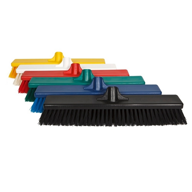 SW 450mm hard hygiene, similar to soft broom, hard broom, broom from builders, numatic,.