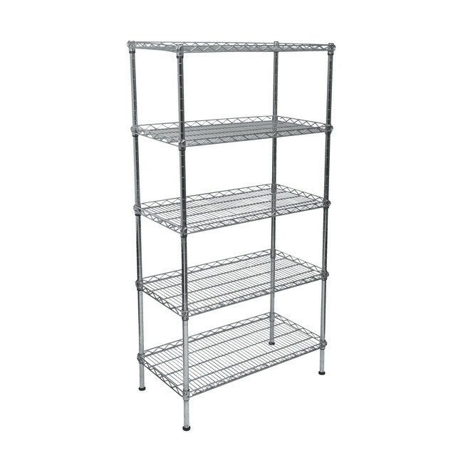 SW wire steel shelving, similar to steel shelving, shelving from first office, displayrite.