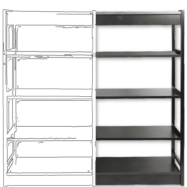 SW steel shelving, similar to steel shelving, shelving from caslad, greenfield.