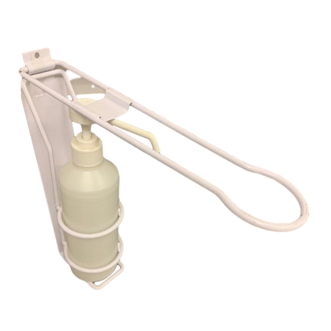 SW hand sanitiser, similar to foot dispenser, sanitiser station from cynton wire products.