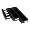 SW shelf bin, comparable to linbin, shelf bin, panel bin by castor and ladder, linbin.