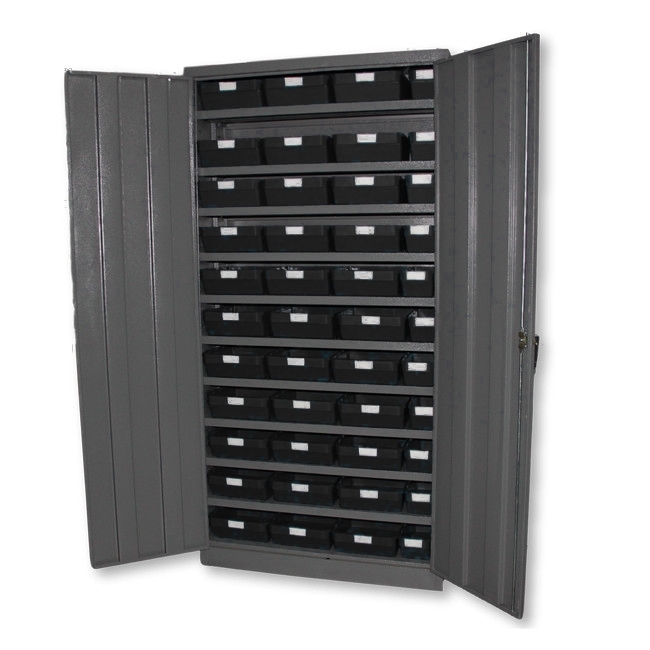 SW grey steel cabinet, similar to linbin, shelf bin, panel bin from sa ladder, linvar, makro.