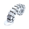 Picture of Snake Cable Tray - Works with Sit Stand Desk - Plastic - Adjustable Frame