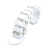 Picture of Snake Cable Tray - Works with Sit Stand Desk - Plastic - Adjustable Frame