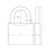 SW abus fingerprint, like the padlock, fingerprint padlock through bbl, rs components.