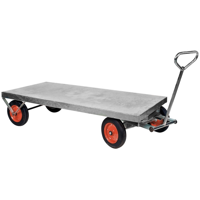 Supplywise steel trolley similar to the Game heavy-duty steel turntable trolley with 600kg load capacity.