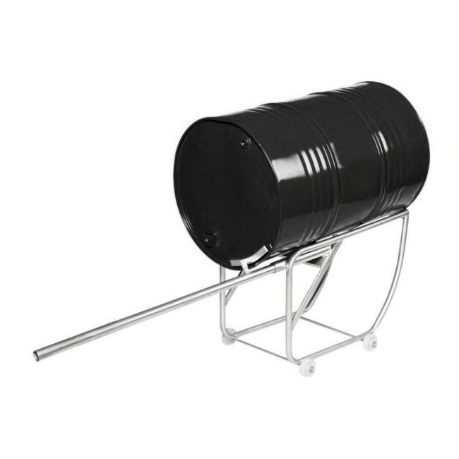 SW trolley, similar to steel trolley, drum decanting trolley from castor and ladder.