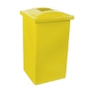 Picture of Recycle Bin with Lid - Plastic - 90L - 38 x 34 x 77 cm