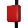 Picture of Refuse Bin - Pole Bin - Rectangular - Fixed - 25L - 33 x 18 x 42 cm