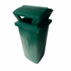 Picture of Litter Bin with Lid - Pavement - Plastic - 230L - 49 x 49 x 95 cm